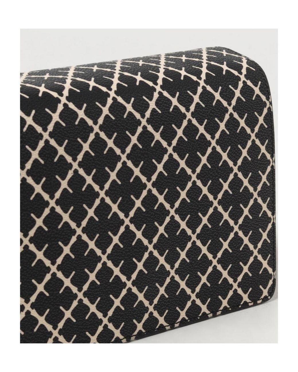 By Malene Birger Black Signature Pattern Messenger Bag