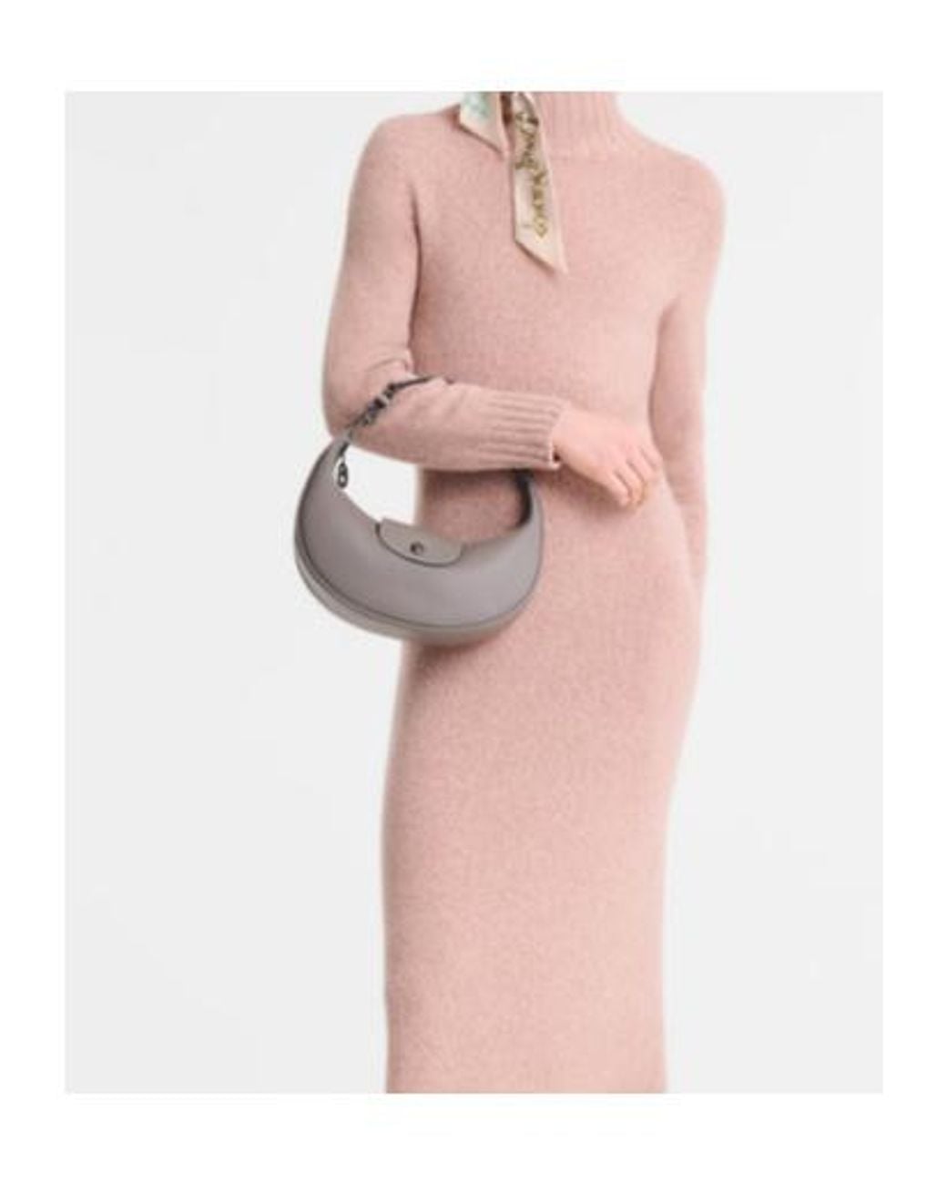 Longchamp Gray Small Le Pliage Xtra Shoulder Bag