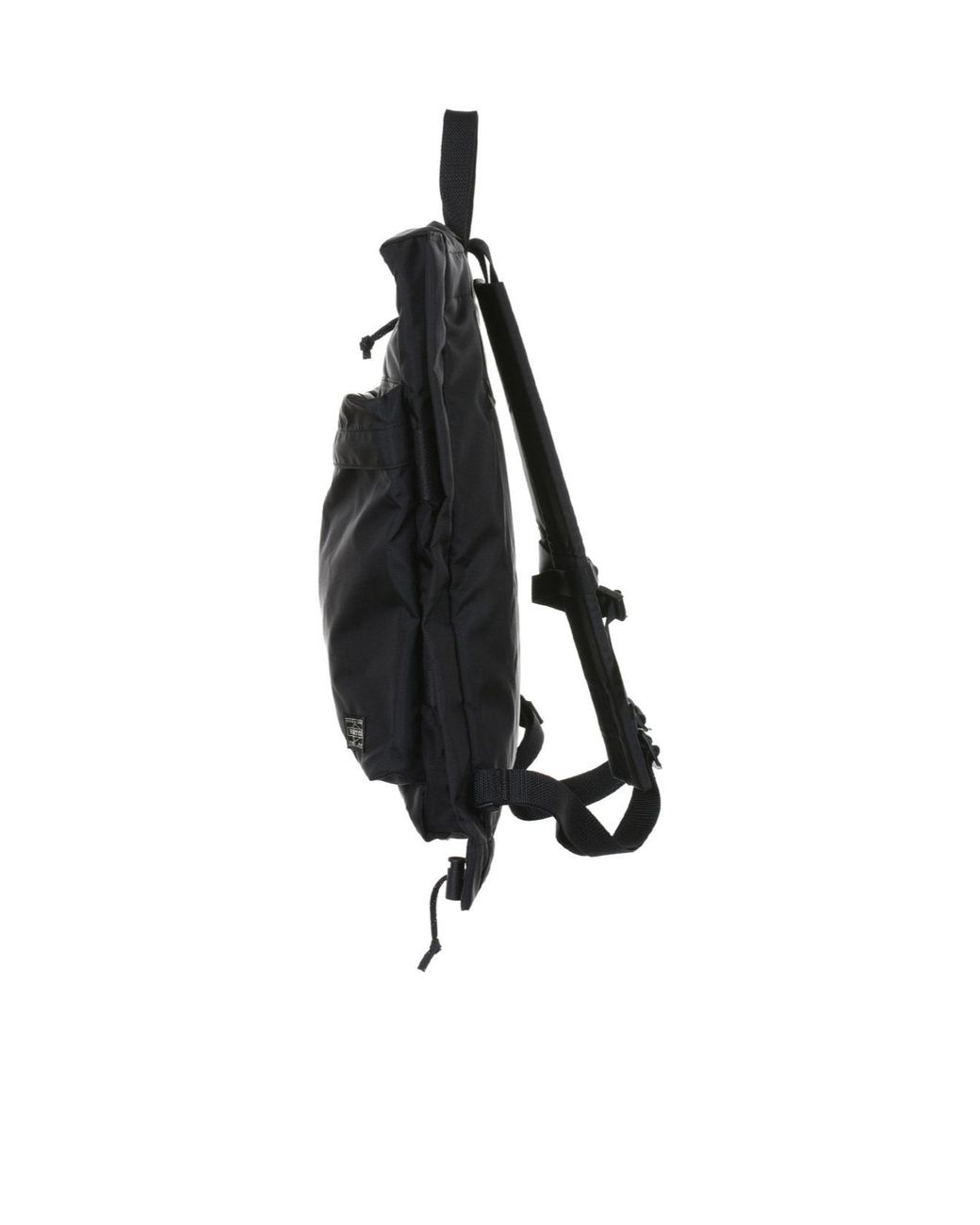 Porter-Yoshida and Co Black Logo Backpack for men