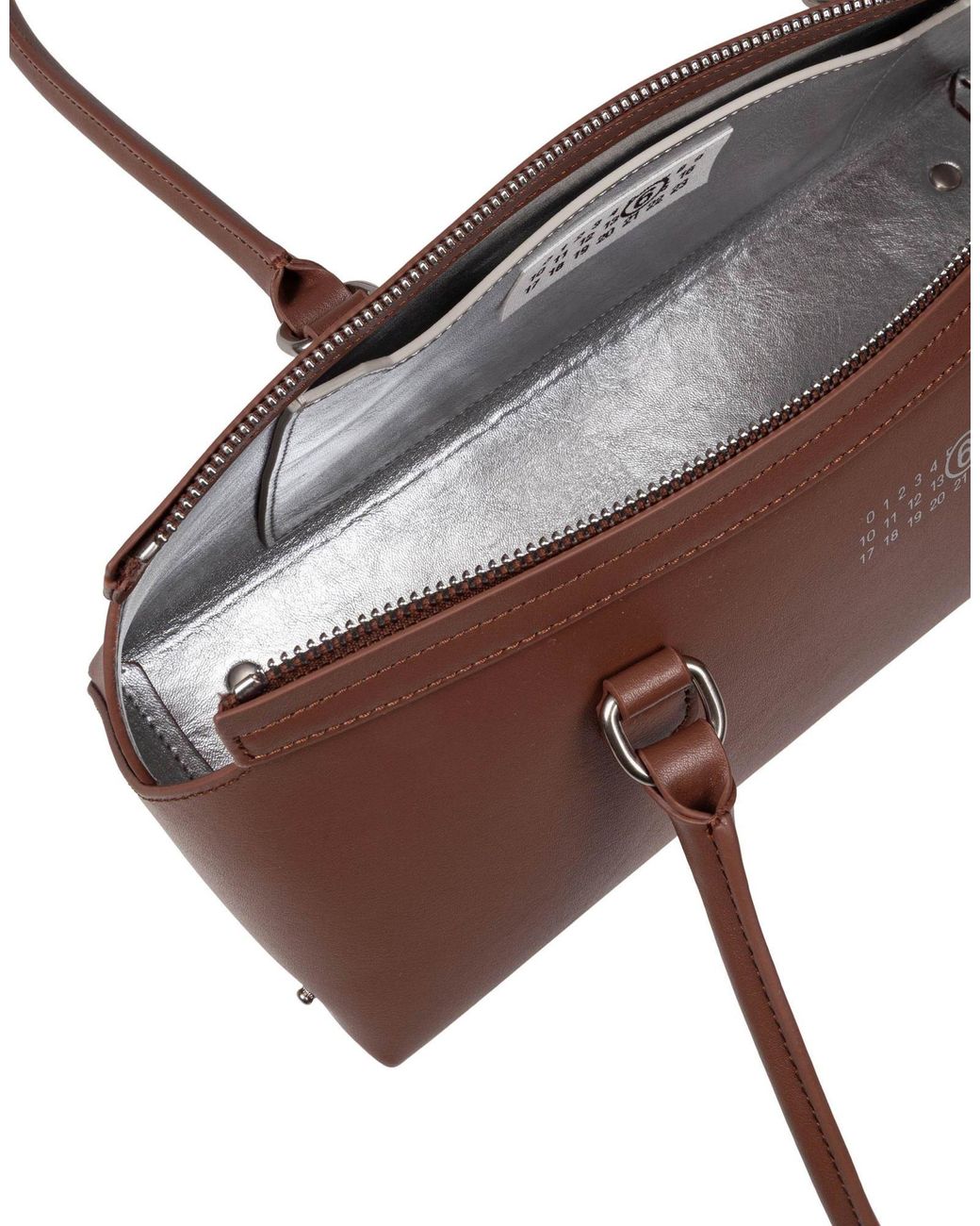 MM6 by Maison Margiela Brown Bauletto Shoulder Bag for men