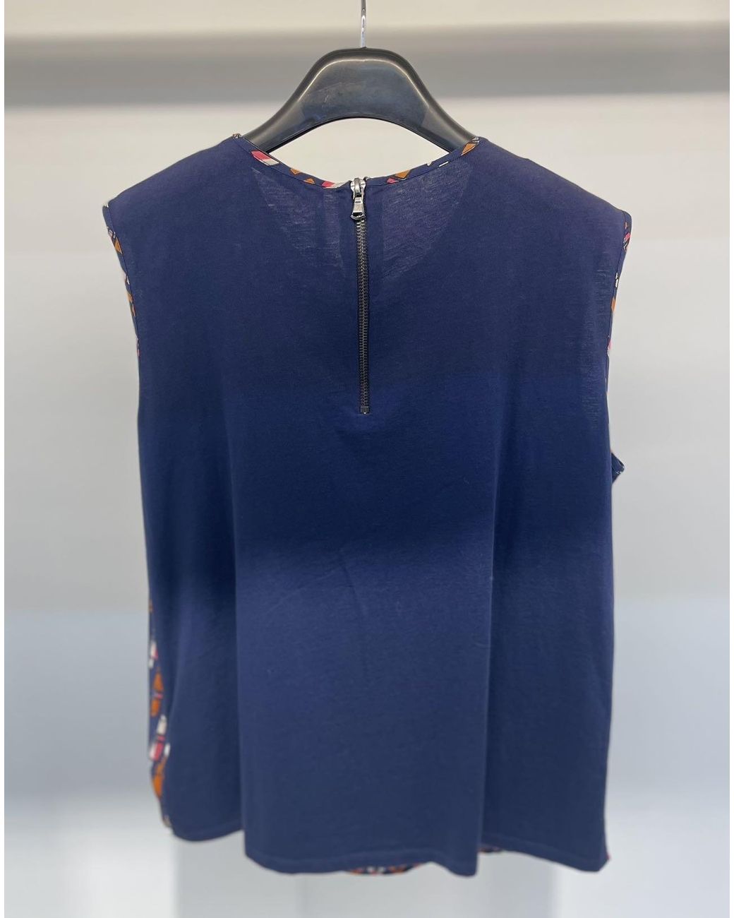 Sportmax Purple Sleeveless T-Shirt