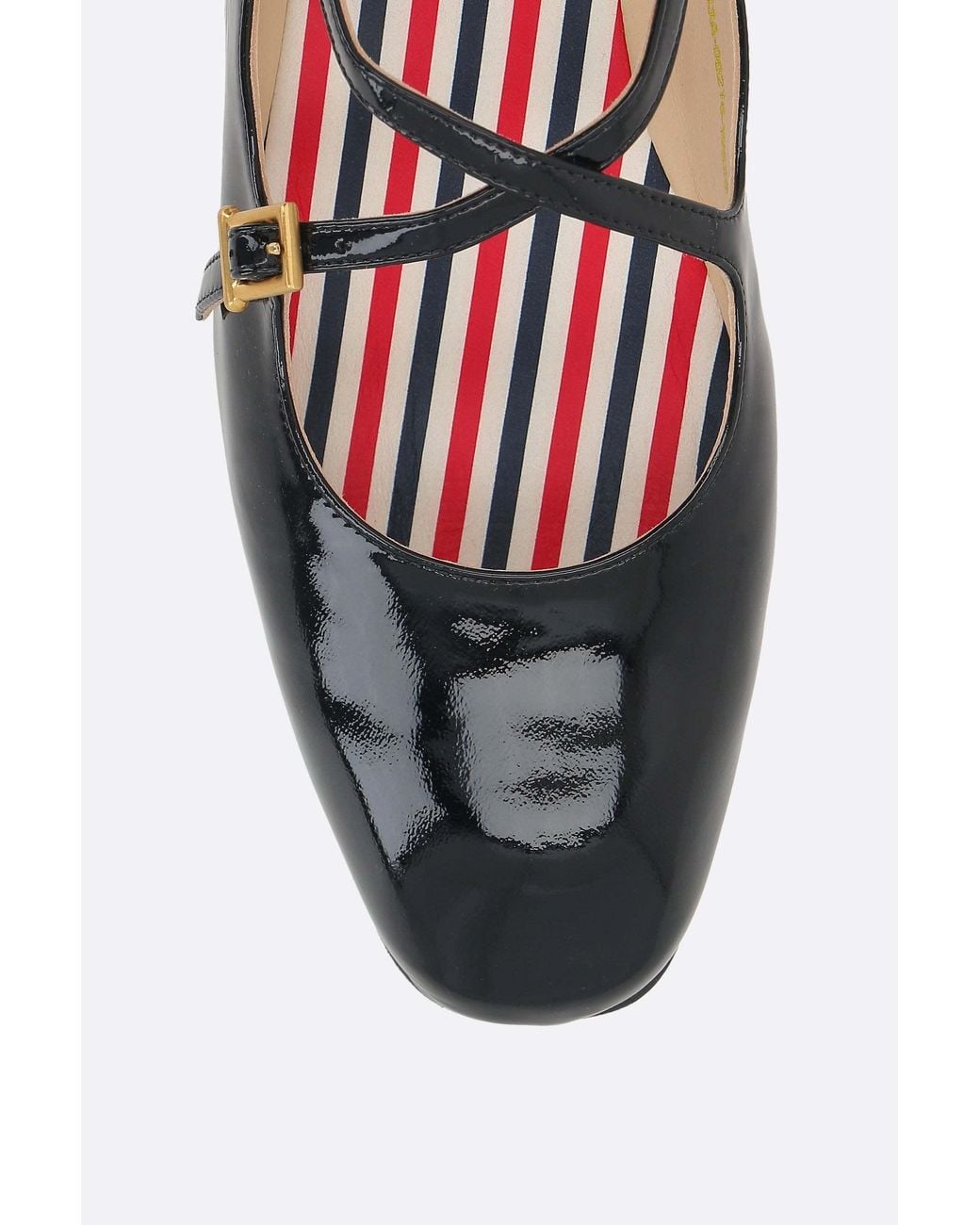 Thom Browne Black Thom John Ballerina Flats