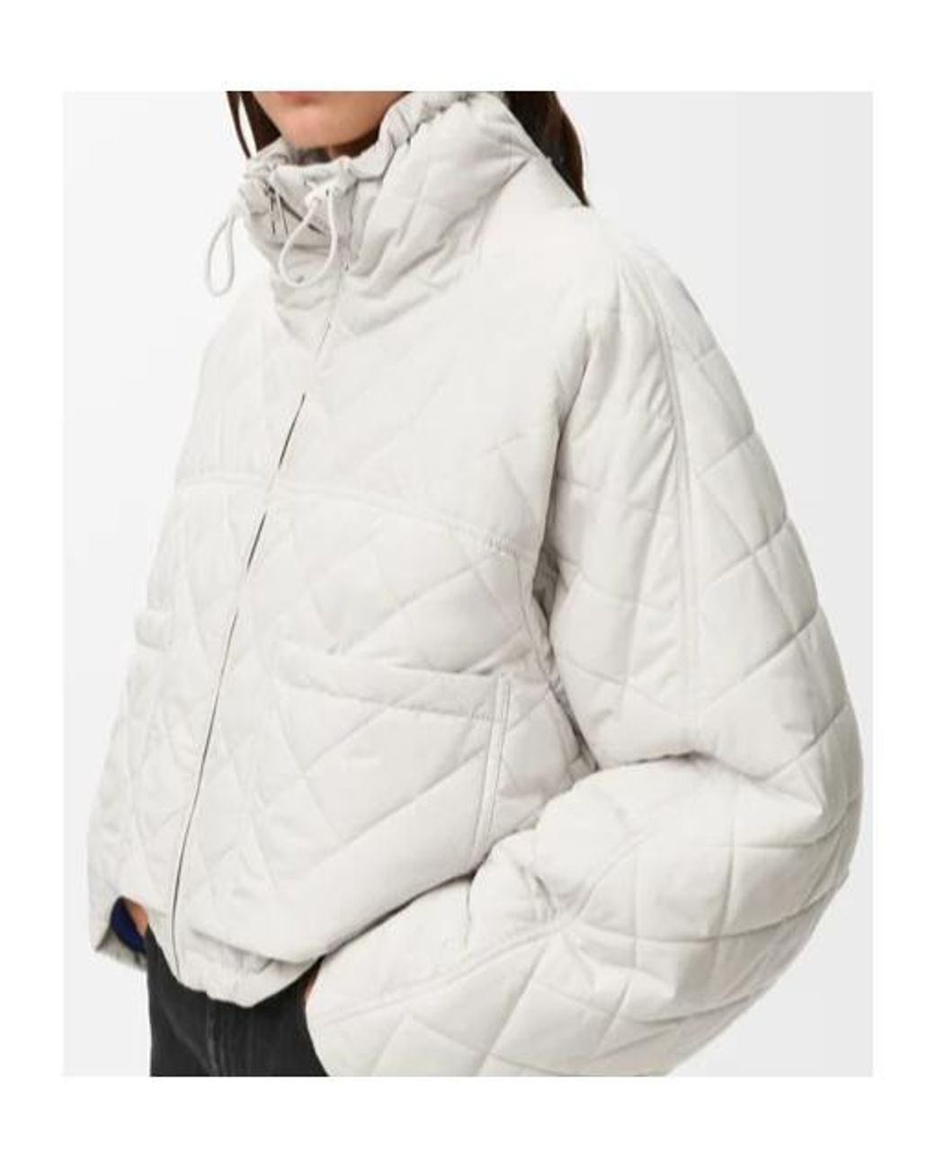 Loewe White Quilted Jacket