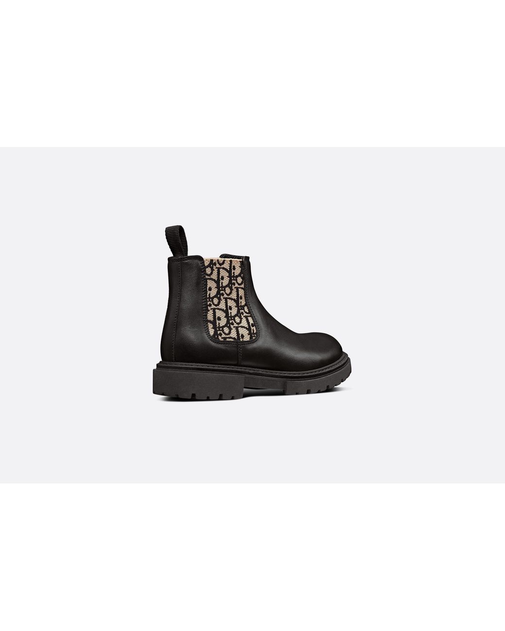 Dior Black Logo Boots