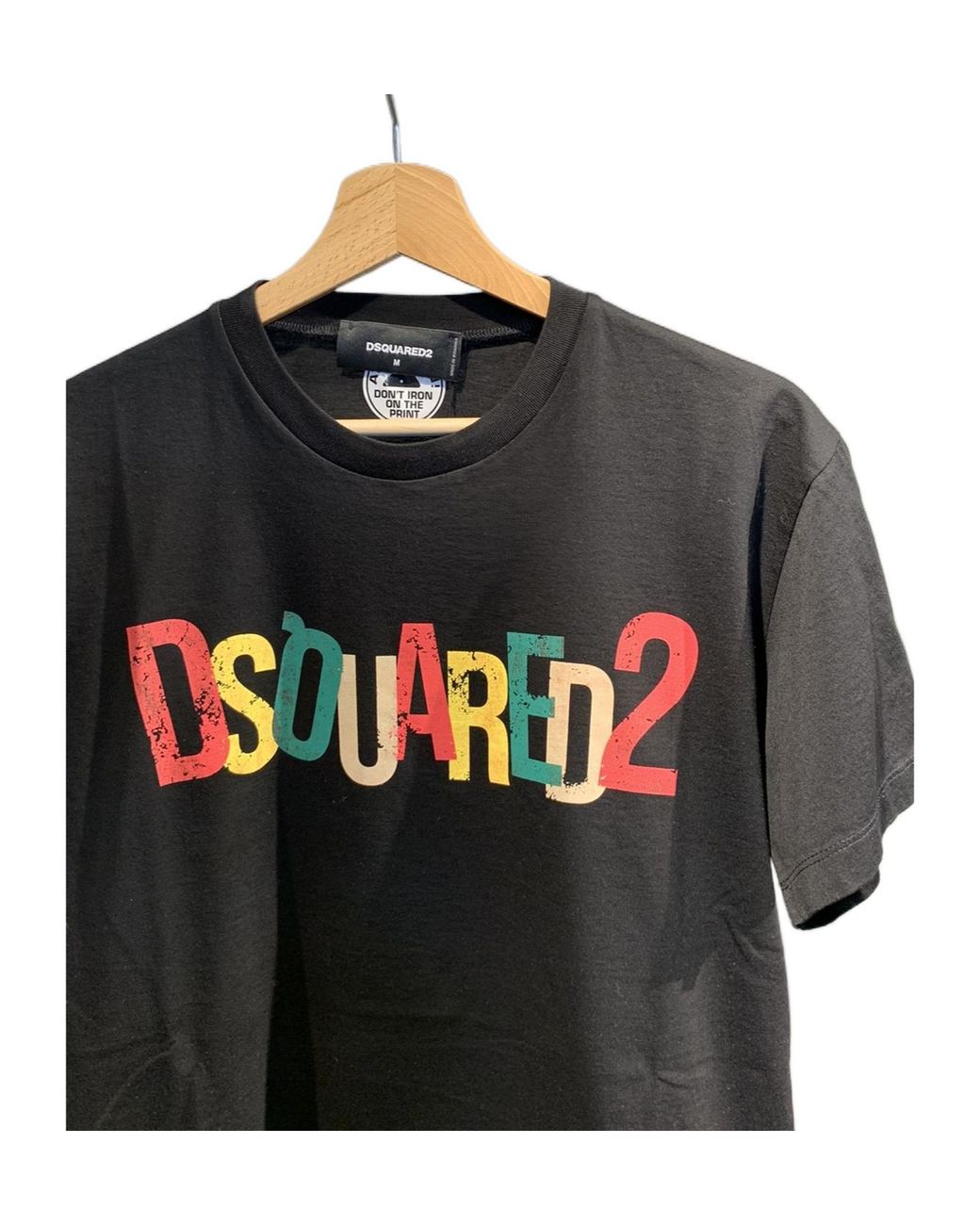 DSquared² Black Item O-Neck Short-Sleeved T-Shirt for men