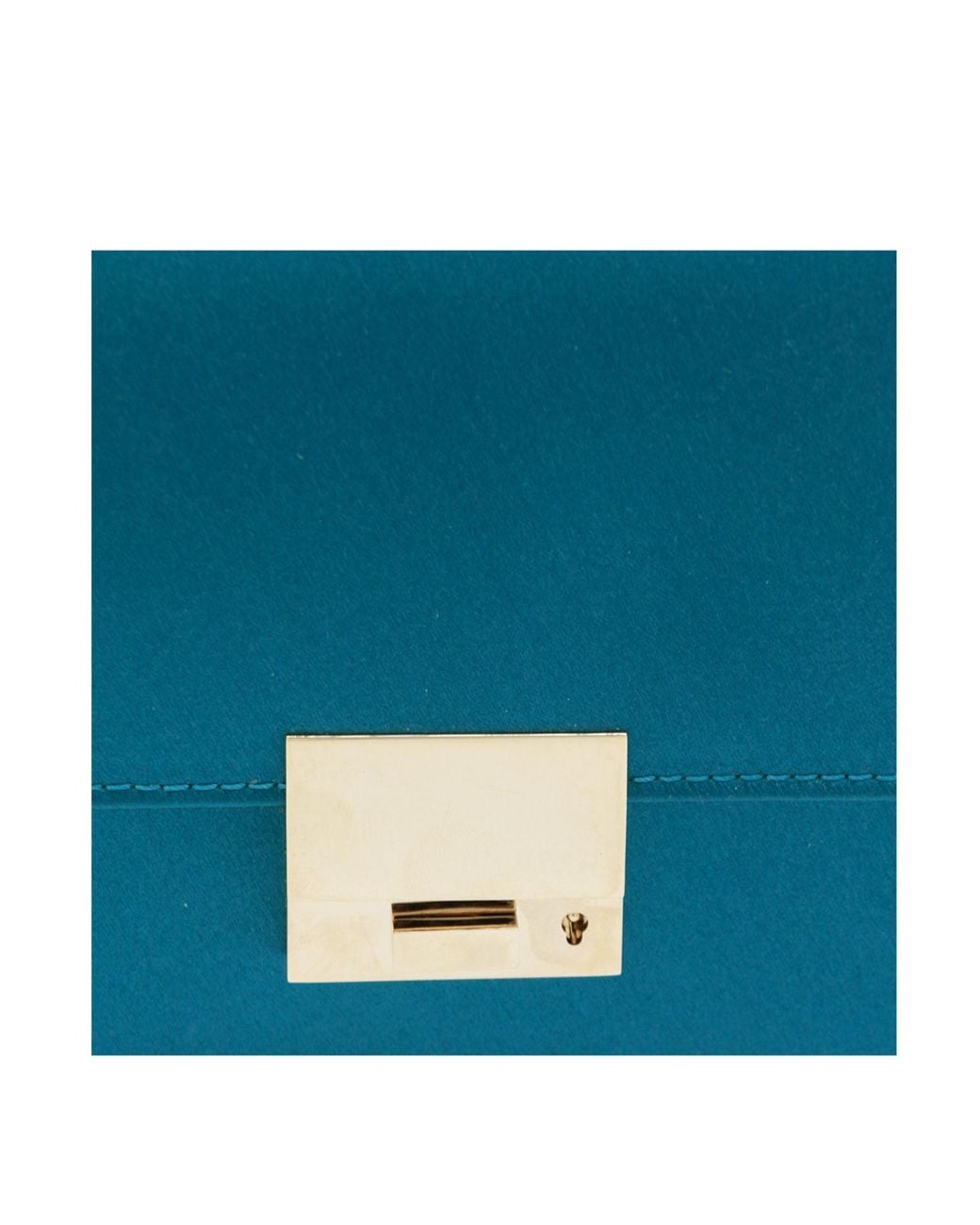 Tom Ford Blue Buckle Fastened Clutch Bag