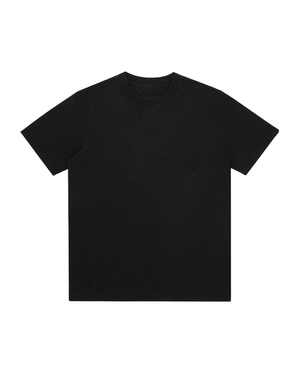 Wooyoungmi Black Floral Back Print T-Shirt for men
