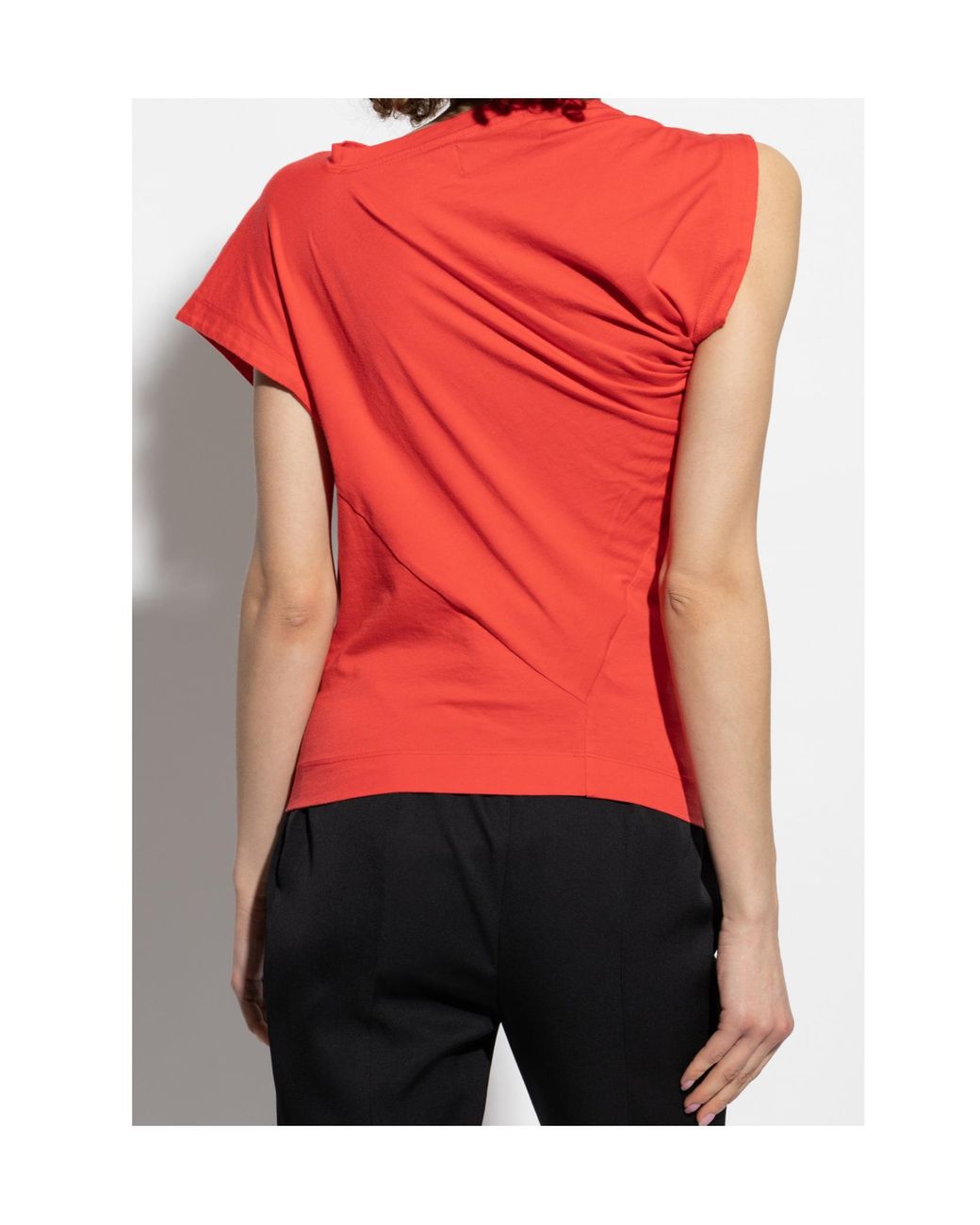 Vivienne Westwood Orb Embroidered Asymmetric T-Shirt
