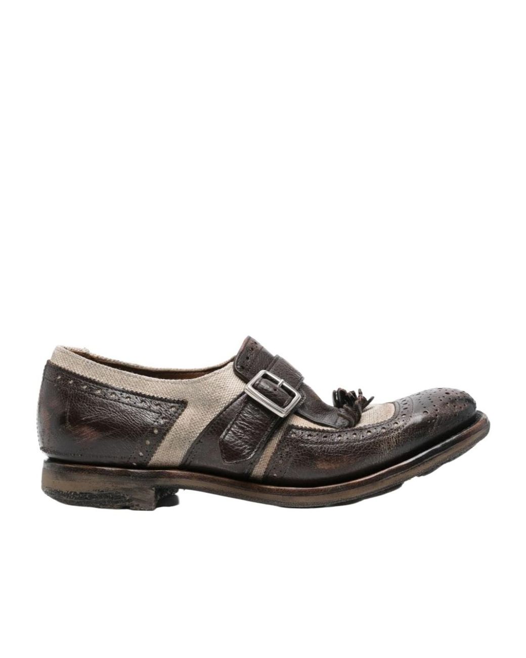 Church's Brown Buckle Loafers