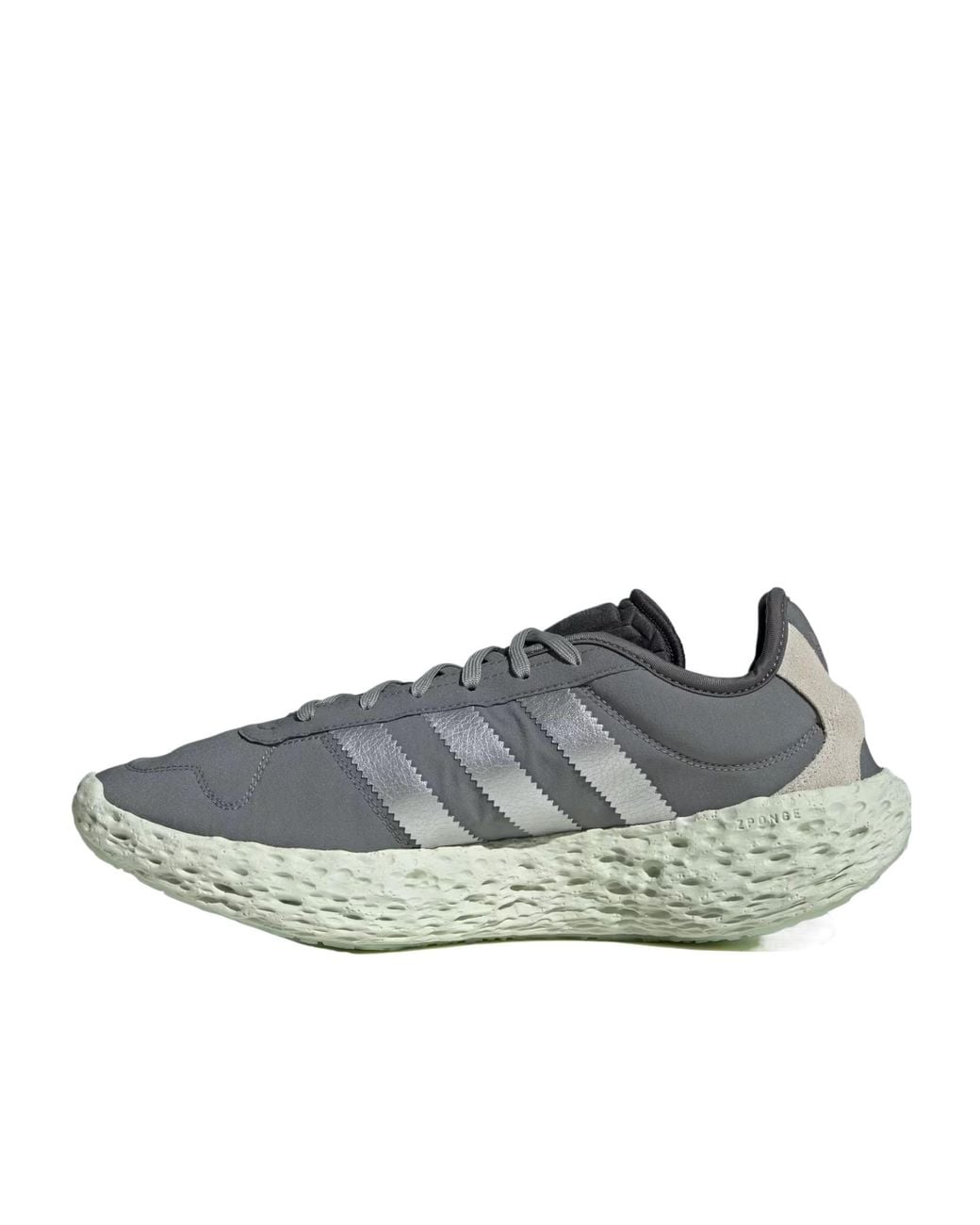 Adidas Blue Originals Zponge Lace-Up Sneakers for men