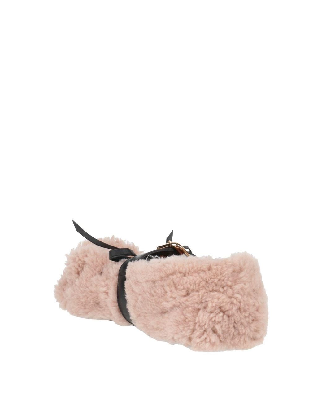 Marni Pink Mary Jane Flat Shoes