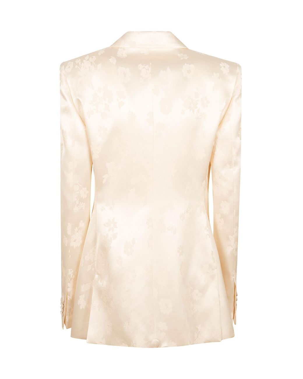 Gabriela Hearst Natural Floral Jacquard Blazer