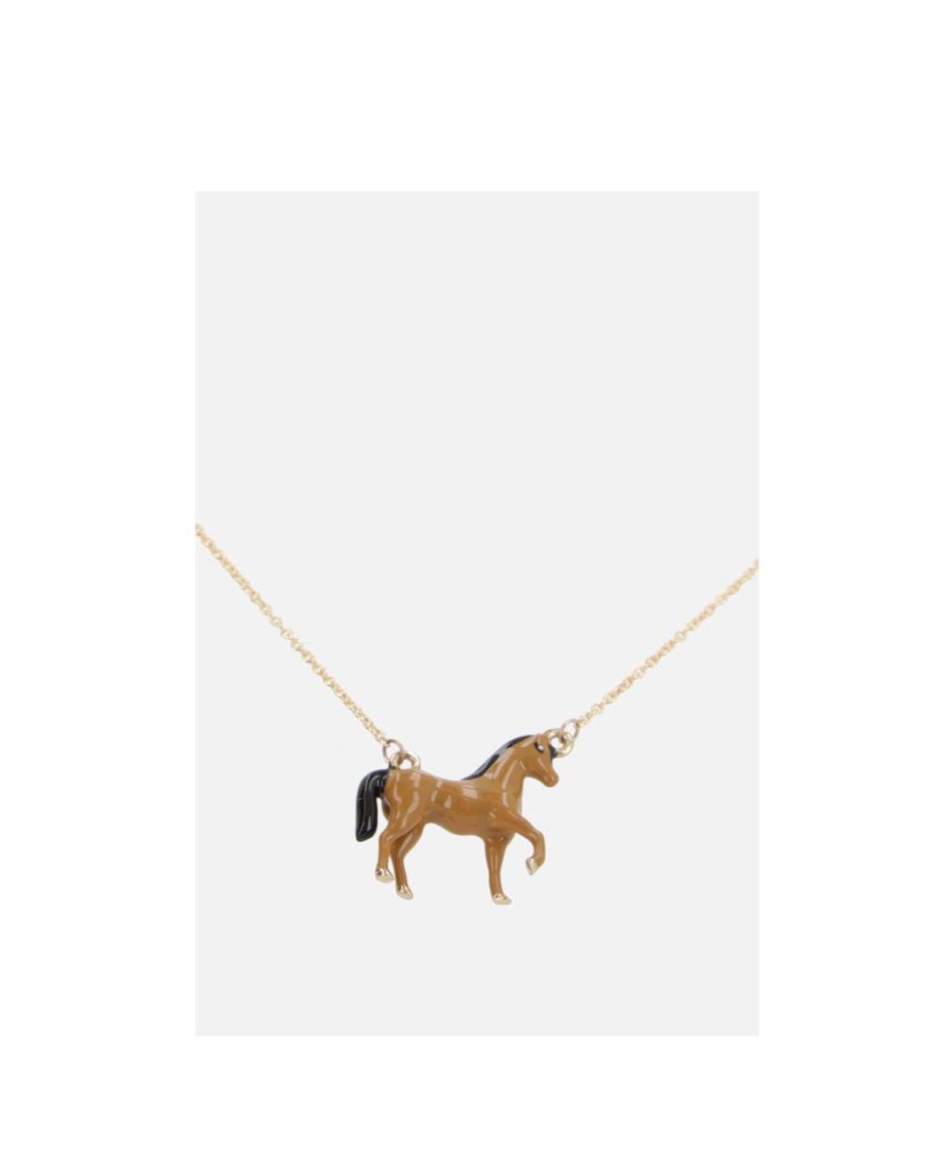Aliita White Pendant Necklace