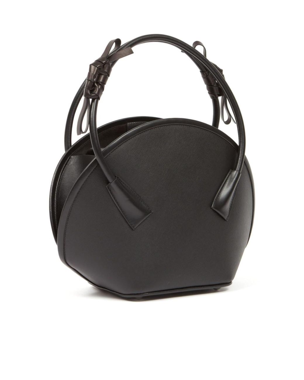 Maison Margiela Black Fortune Stitched Small Tote Bag for men