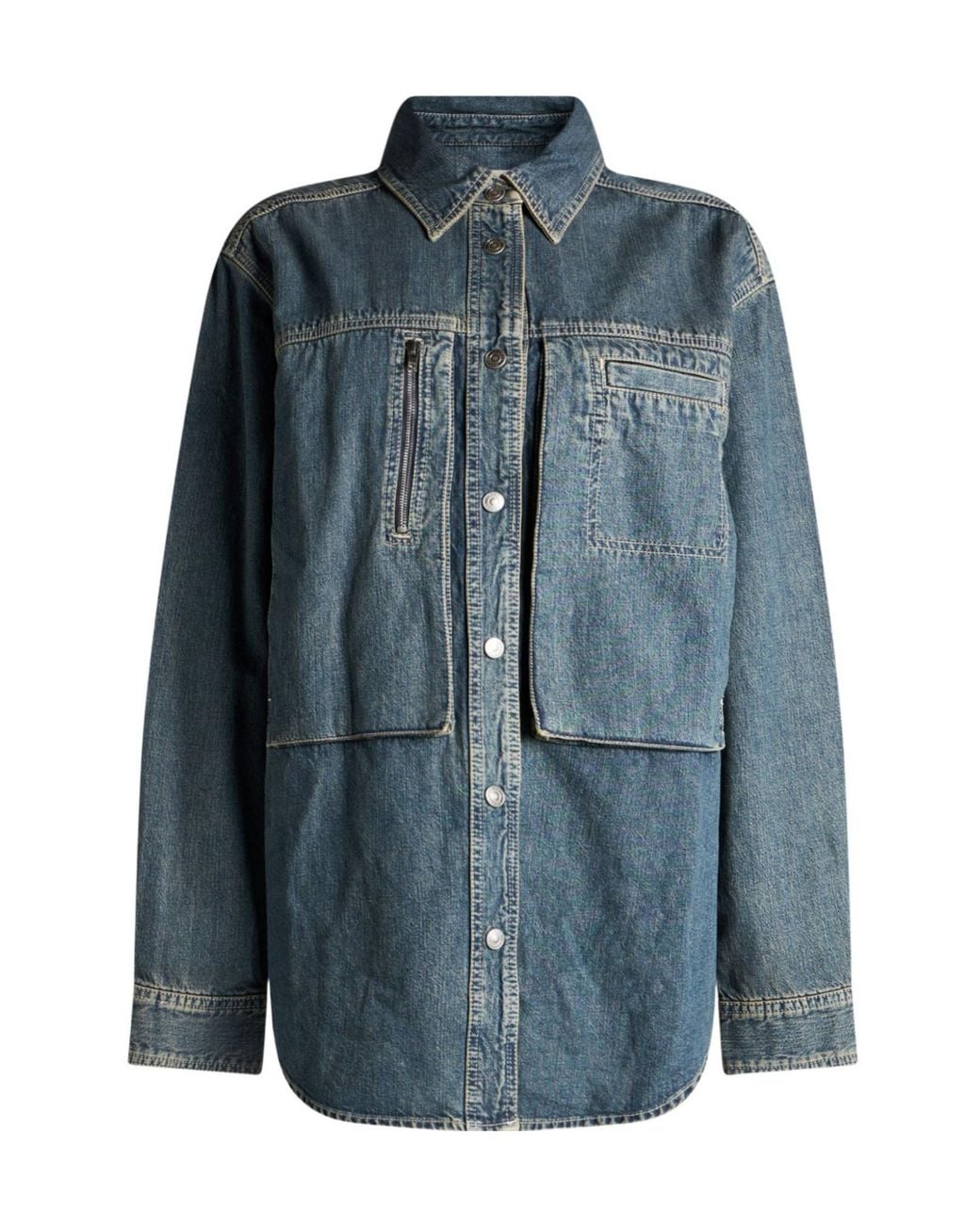 Isabel Marant Blue Denim Jackets for men