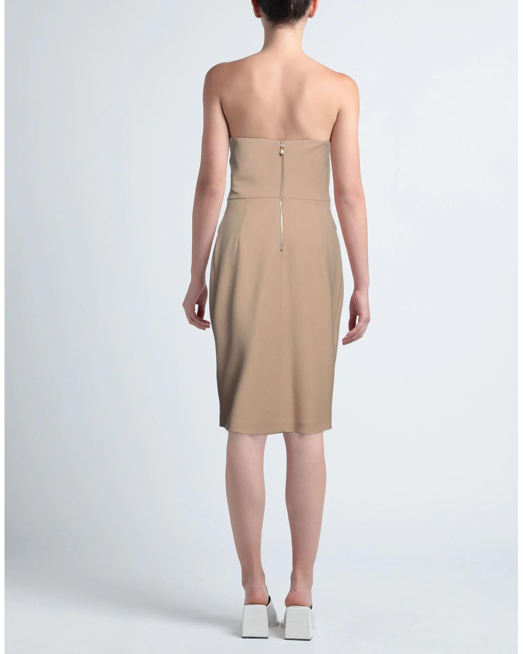 Max Mara Natural Slim-Fit Sleeveless Dress