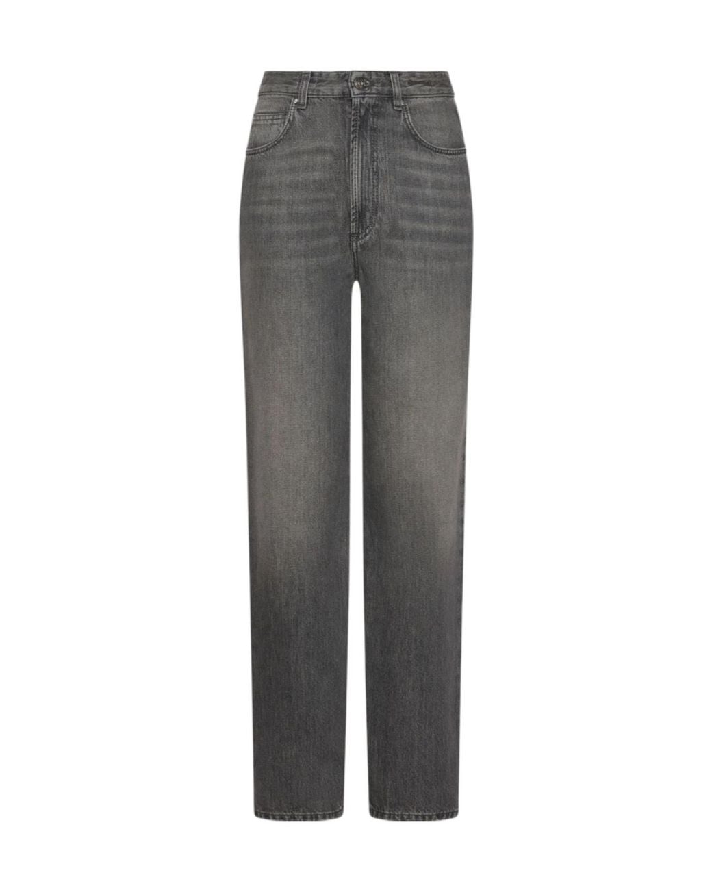 Marella Gray Straight Leg Jeans