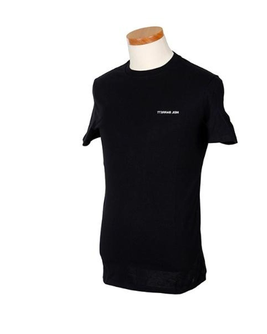 Neil Barrett Black Logo Detail T-Shirt for men