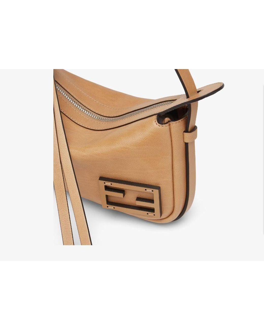 Fendi White Simply Mini Shoulder Bag