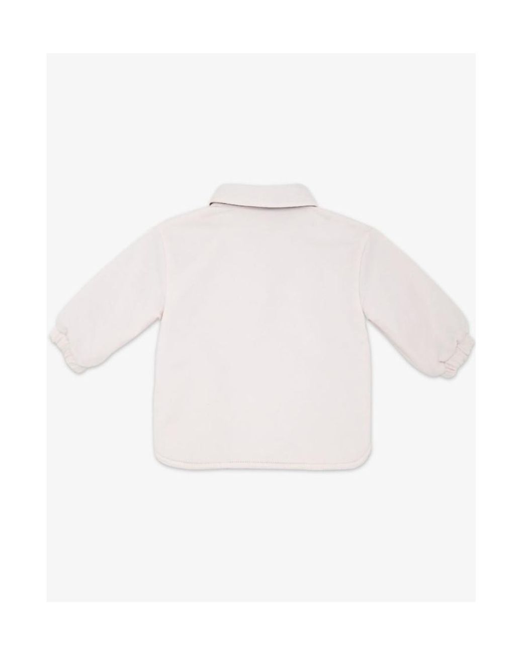 Fendi White Fleece And Ff Nylon Reversible Shirt Jacket