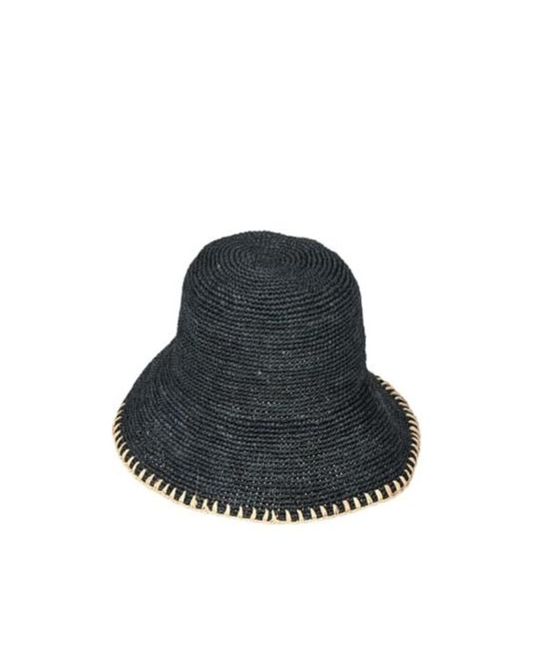 Rag & Bone Blue Lightweight Straw Hat