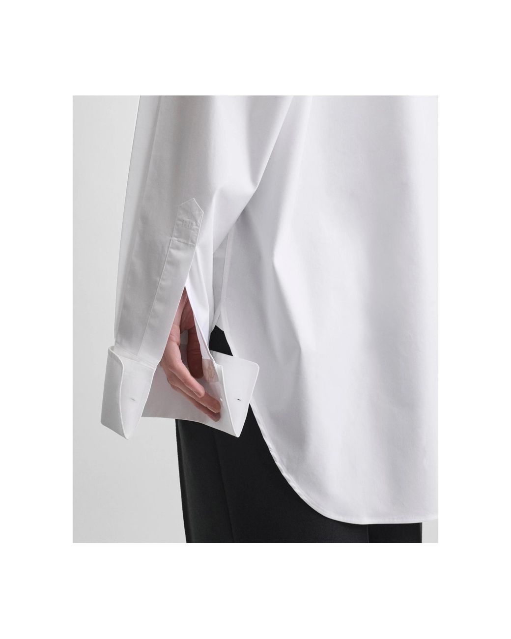 Phoebe Philo White Long-Sleeved Shirt