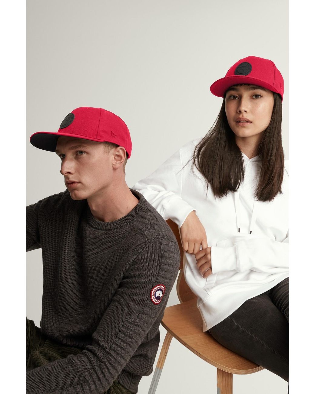 Canada Goose Red Logo Cap