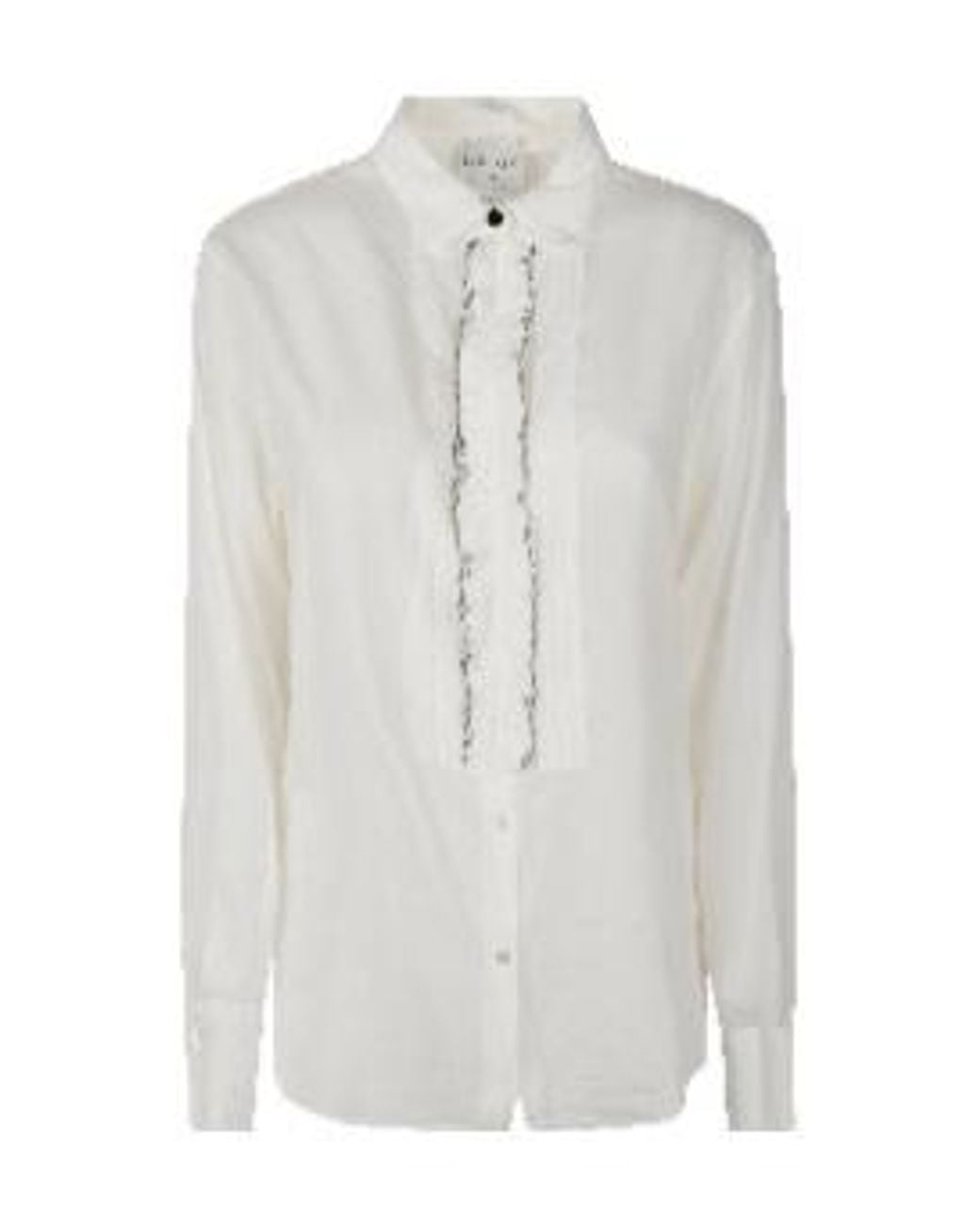 Forte_forte White Long-Sleeved Shirt
