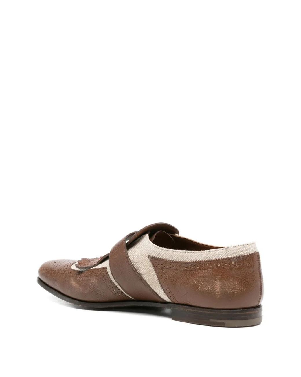 Church's Brown Round-Toe Loafers for men