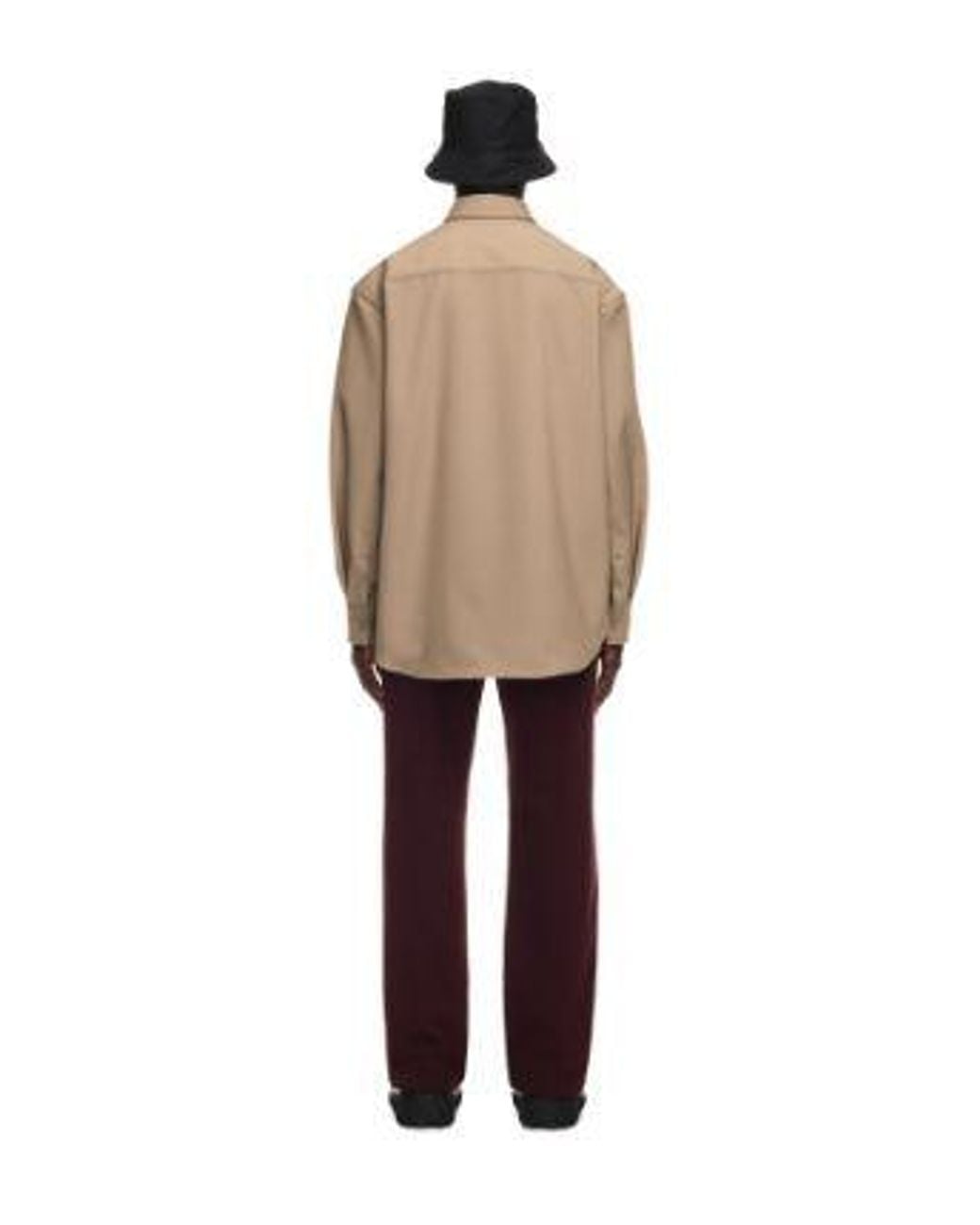 Off-White c/o Virgil Abloh Natural Buttoned Long-Sleeved Shirt for men