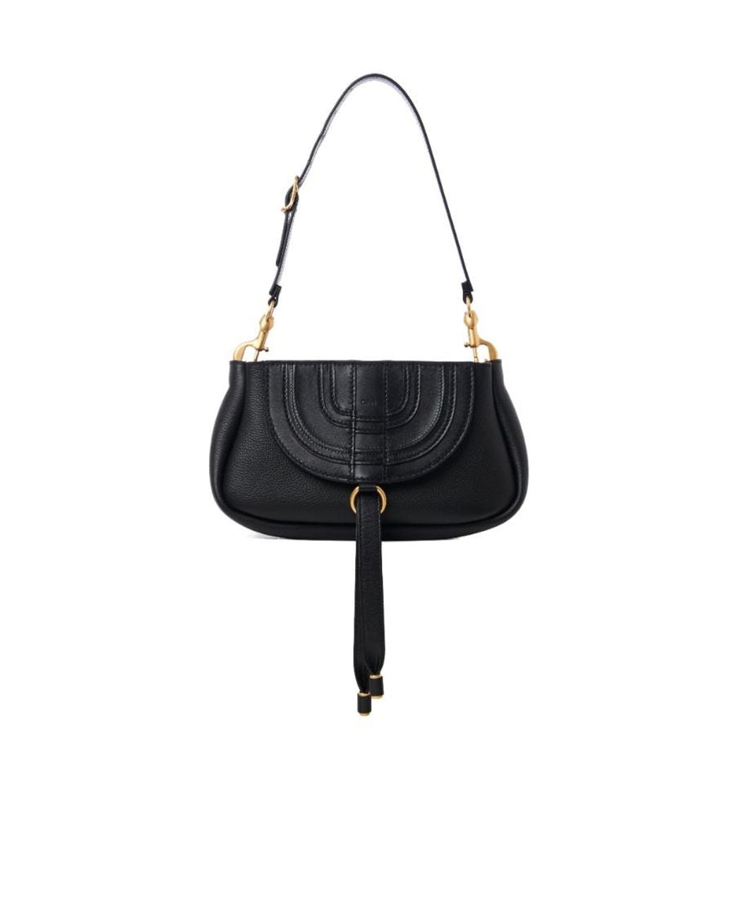 Chloé Black Chloé Marcie Small Shoulder Bag
