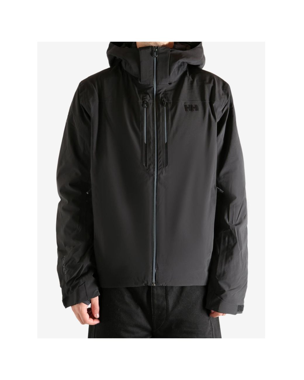 Helly Hansen Black Alpha Insulated Ski Jacket for men
