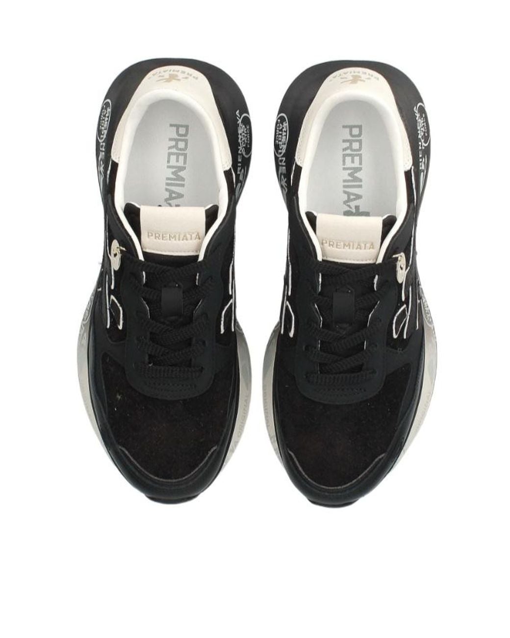 Premiata Black Sneakers