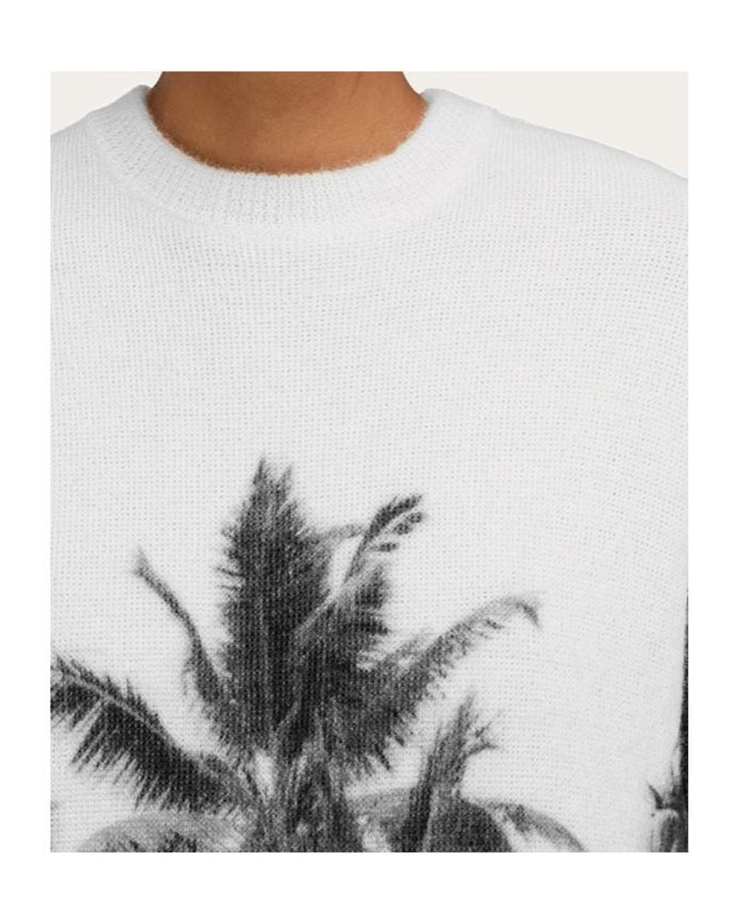 Ferragamo Gray Trinidad Print Pullover