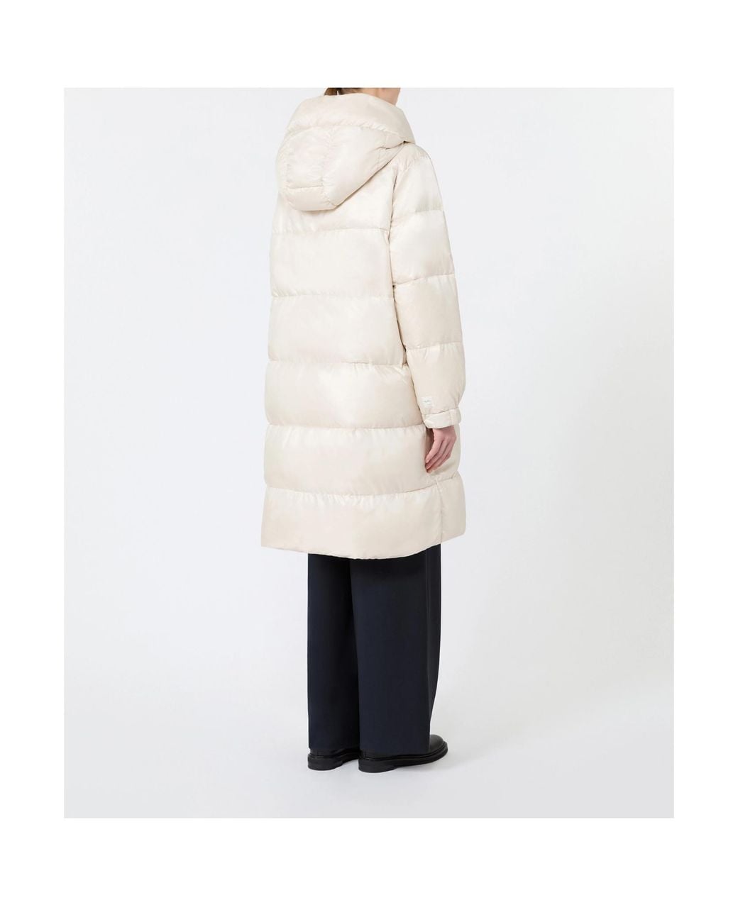 Max Mara White The Cube Mtcmarte Padded Coat