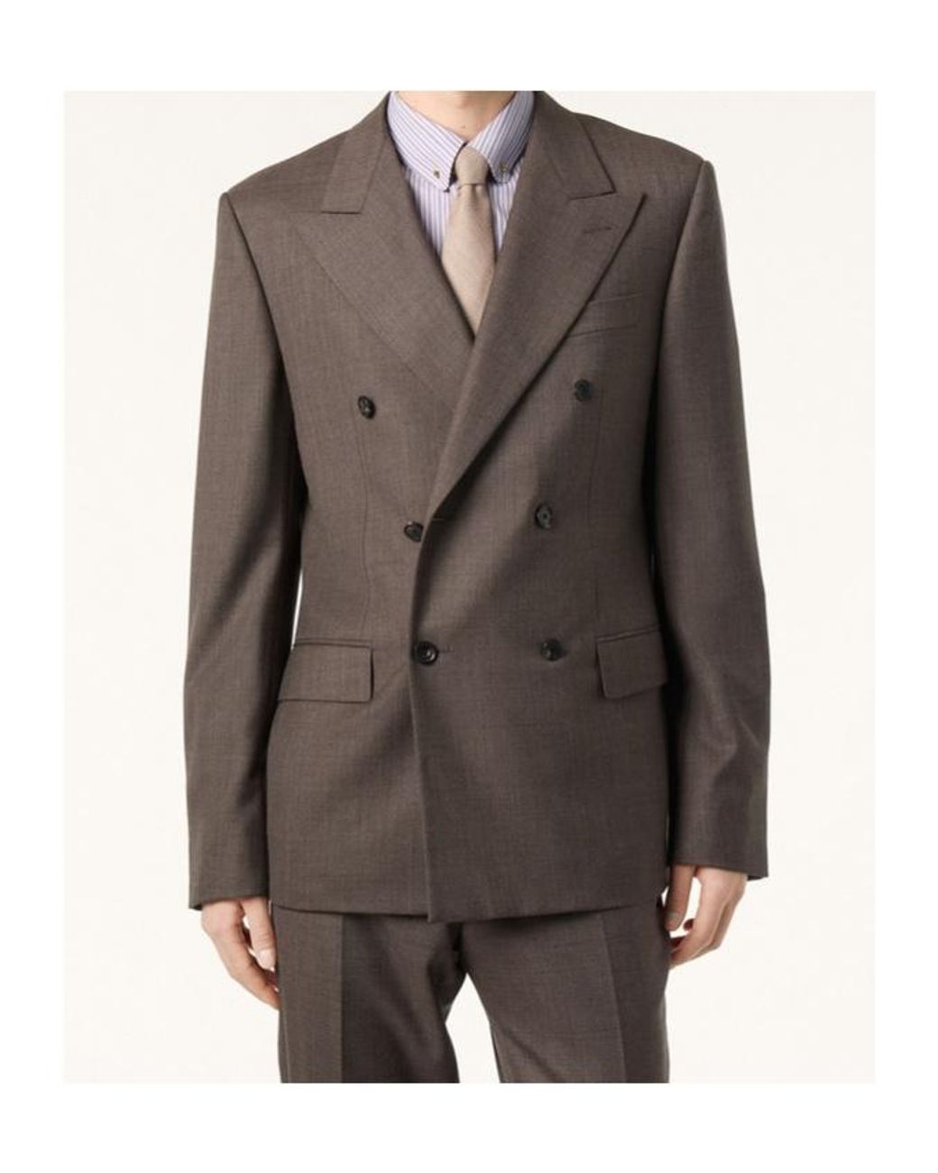 Loro Piana Brown International Suit for men