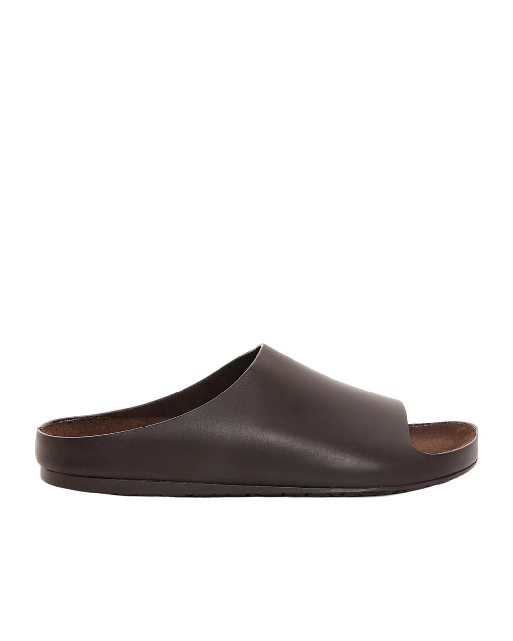 Loewe Open Toe Slip-On Slides in Brown for Men | Lyst