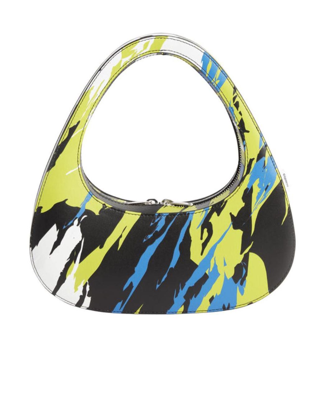 Coperni Blue Swipe Zipped Tote Bag