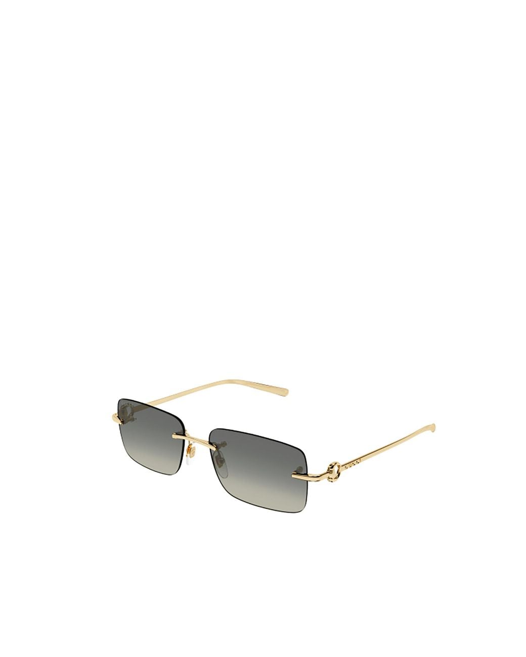 Gucci Multicolor Eyewear Rimless Rectangular Sunglasses for men