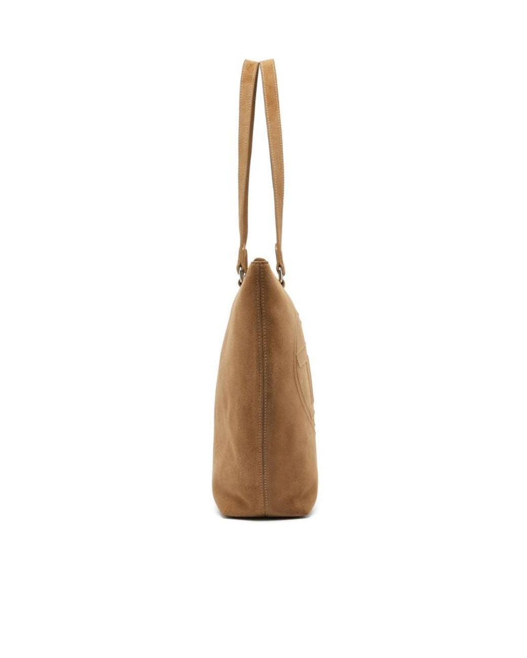 DIESEL Brown 1 Dr Dome Logo Tote Bag for men