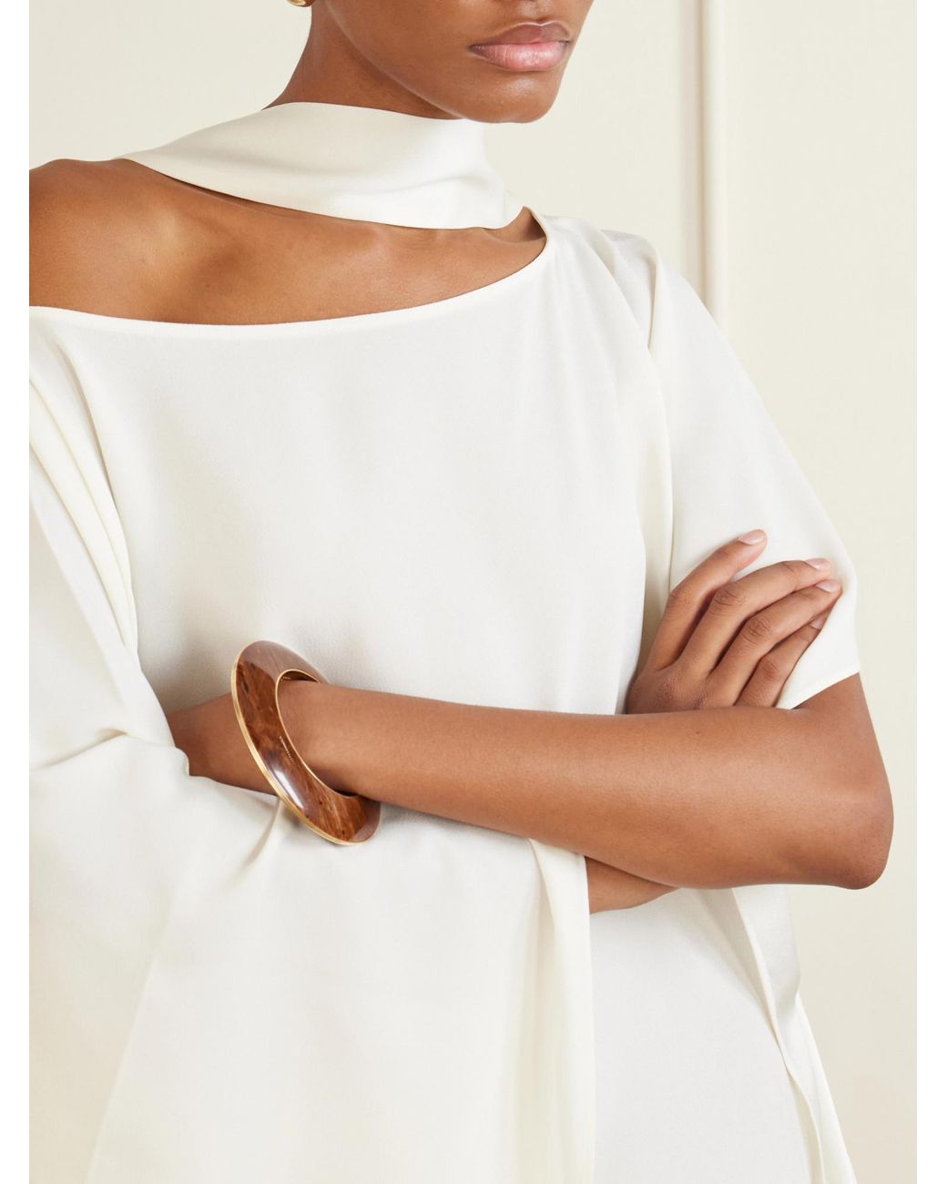 Jacques Marie Mage Brown Plated Bangle