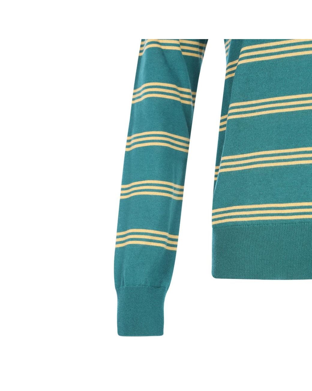 Miu Miu Green Logo-Embroidered Jumper
