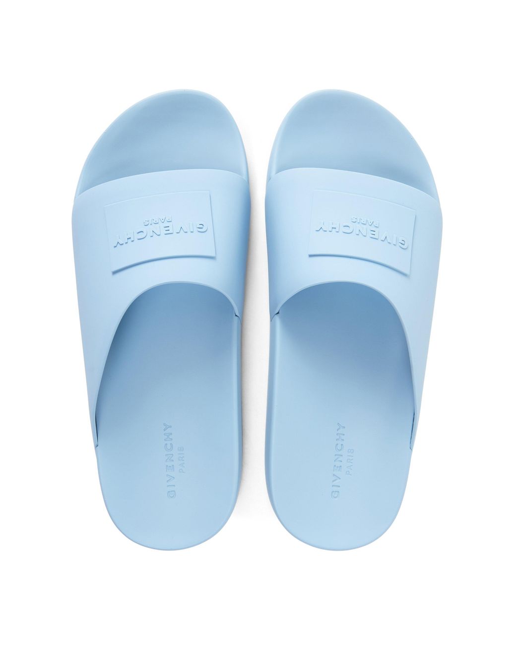 Givenchy Blue Simple Slippers for men