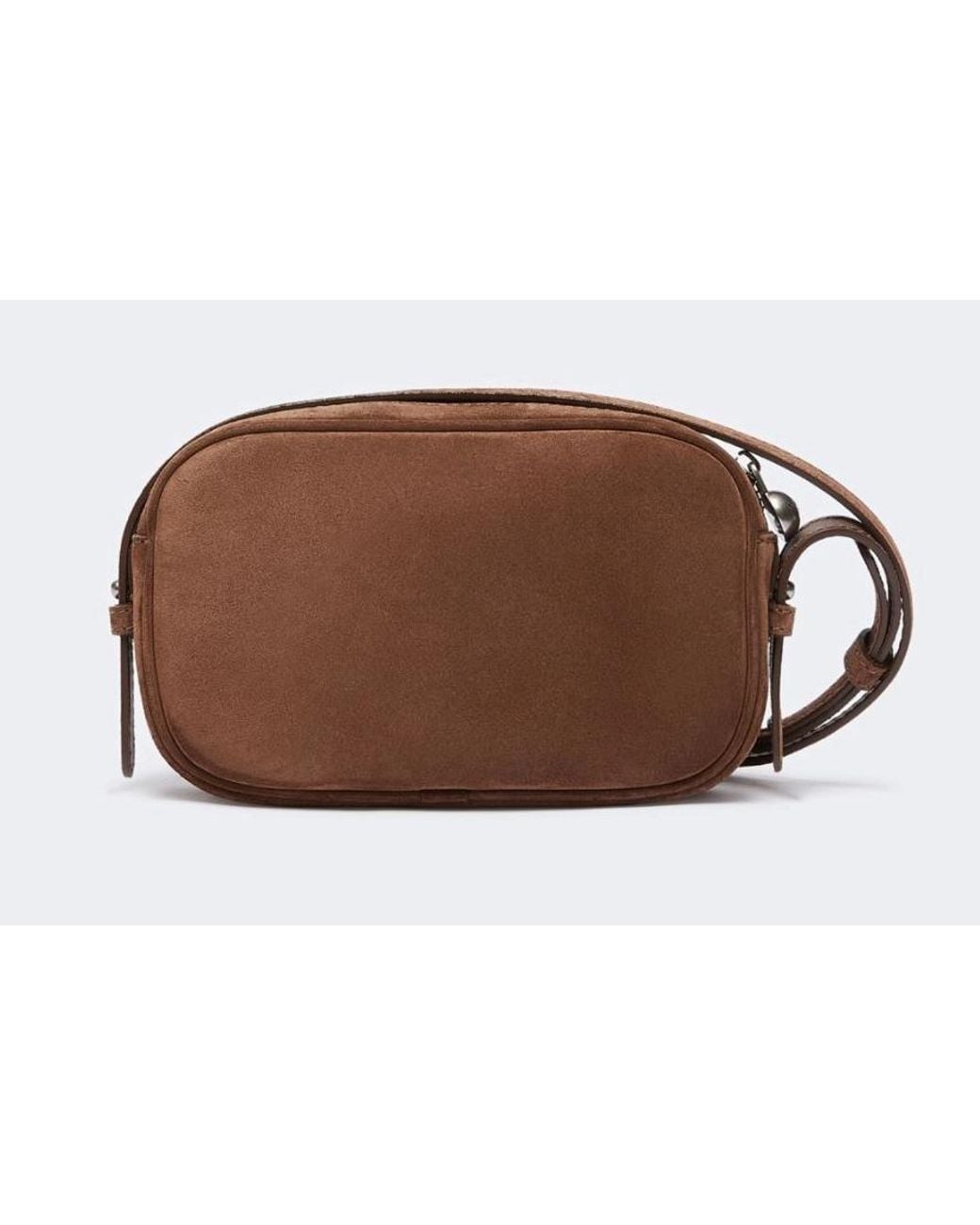 Weekend by Maxmara Brown Wkastruzzo Logo Stamp Crossbody Bag
