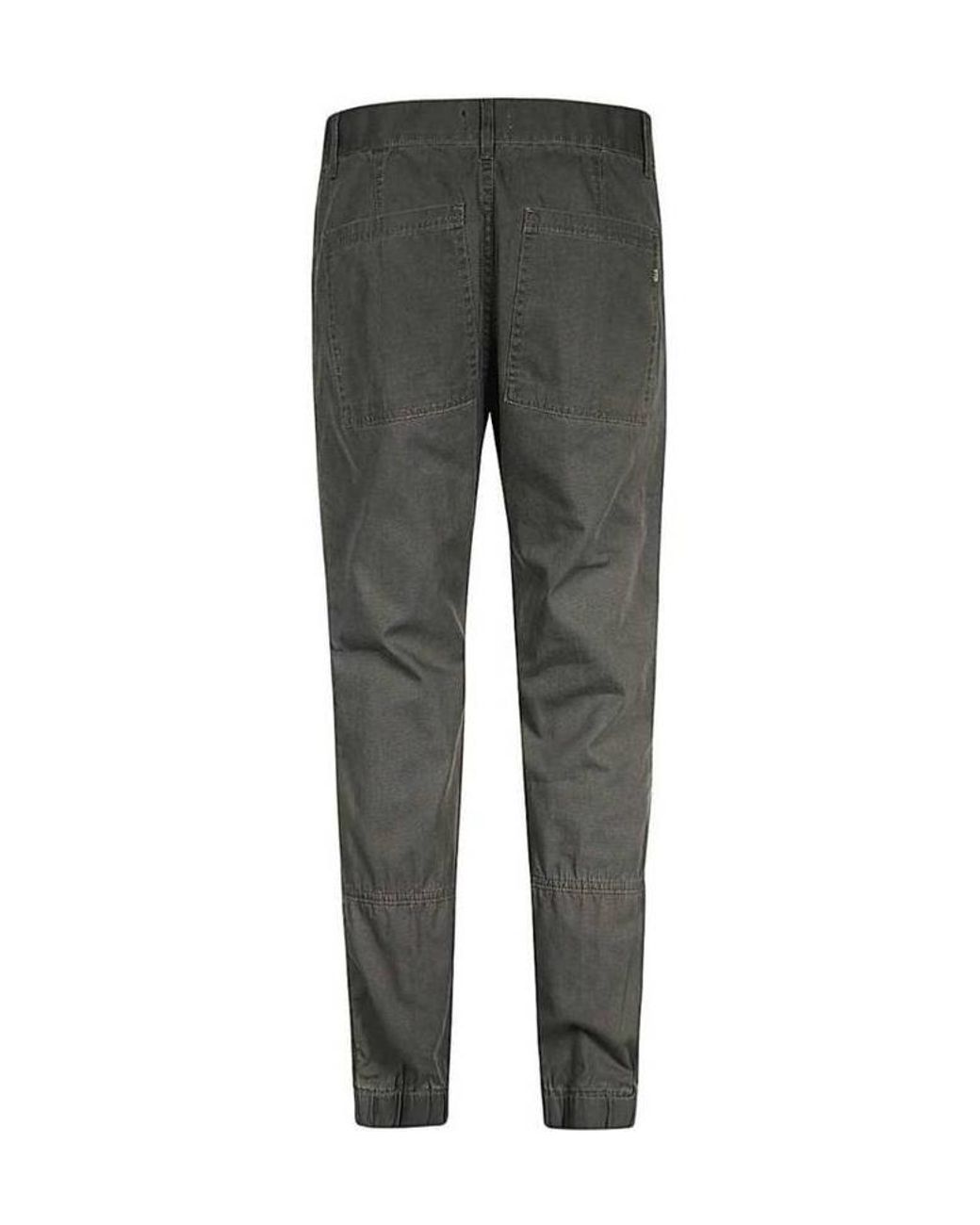 Dondup Gray Belt Loop Casual Pants for men