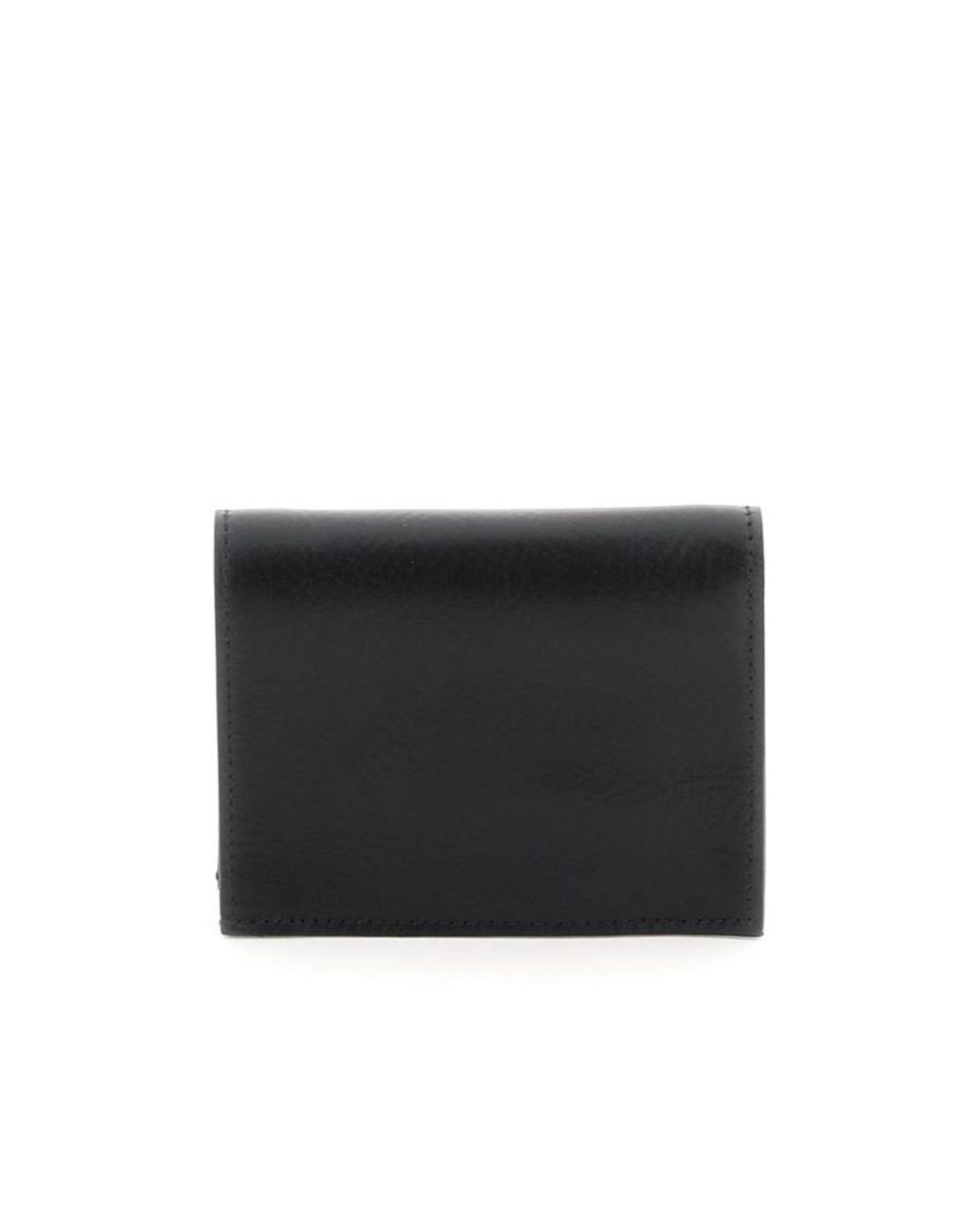 Il Bisonte Black Compact Designer Wallet