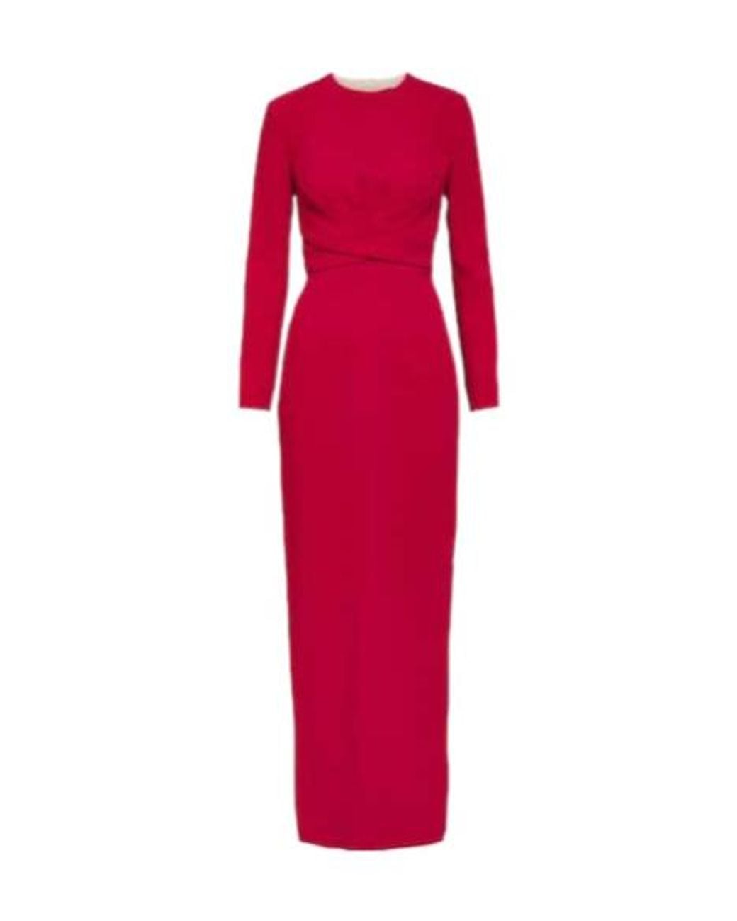 Emilia Wickstead Red Alyvia Gown