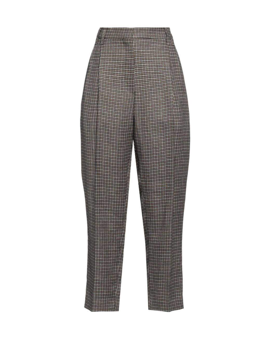 Brunello Cucinelli Gray High-Waist Harem Pants