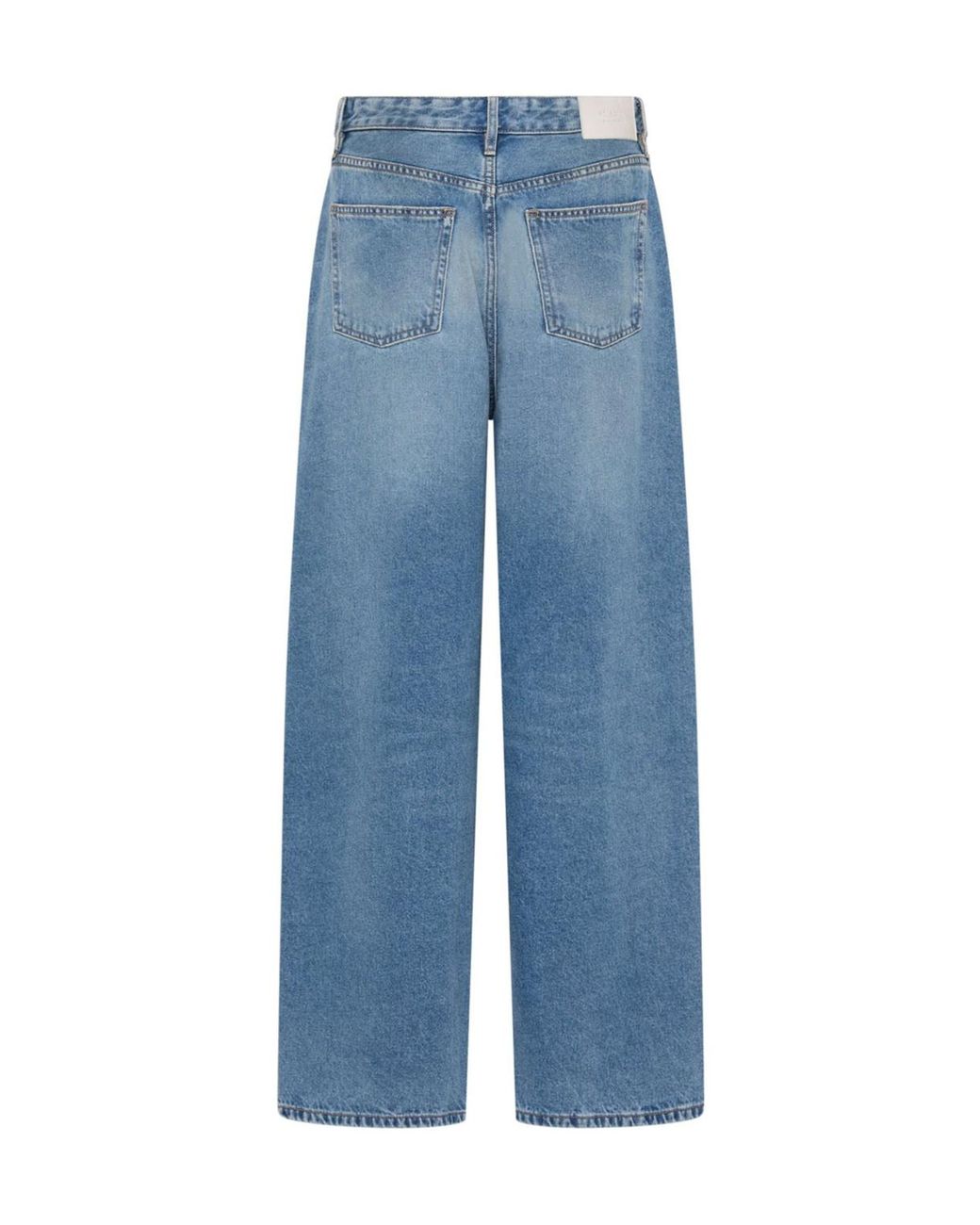 St. Agni Blue Faded Lantern Jeans Pants