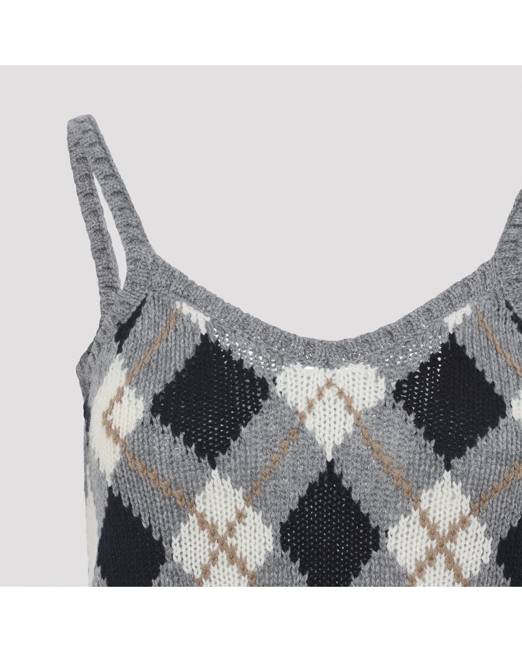 Prada Gray Tank Top